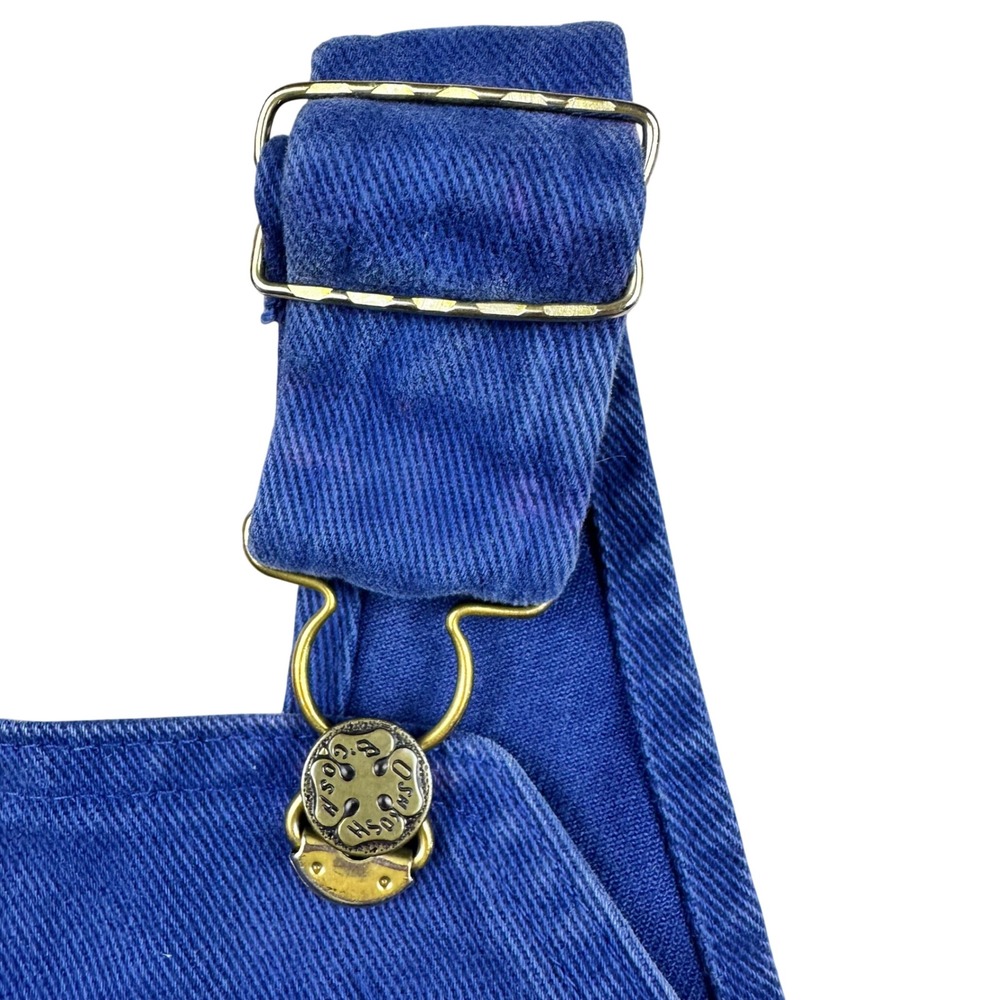 Vintage‎ 1990s OshKosh B'gosh Blue Overalls Toddler 3T Made USA Cotton Snap Leg - Picture 6 of 16